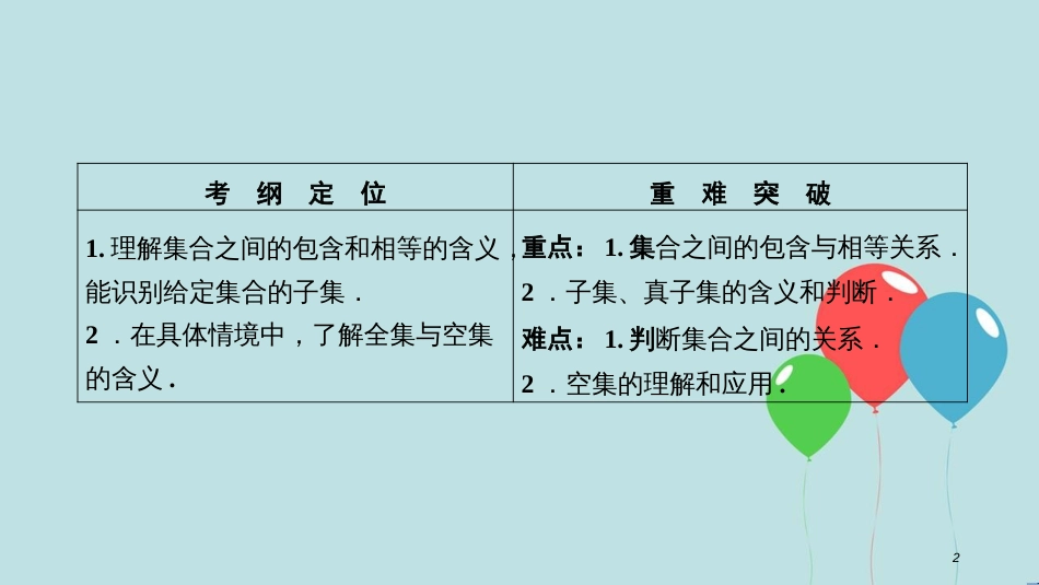 2017-2018学年高中数学 第一章 集合与函数概念 1.1 集合 1.1.2 集合间的基本关系课件 新人教A版必修1_第2页