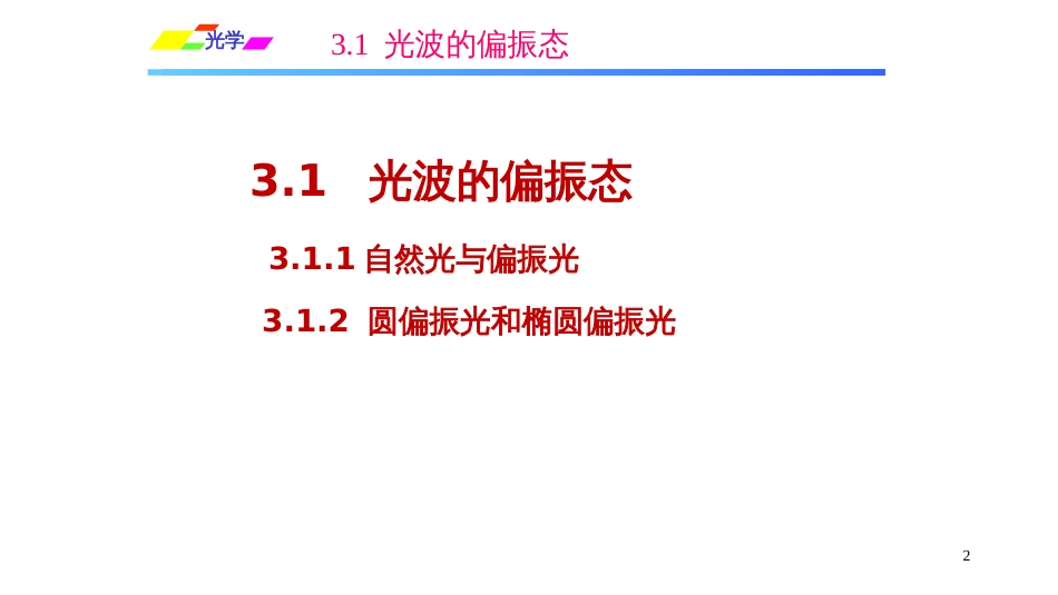 (1.1.3)--3.1.1自然光与偏振光_第2页