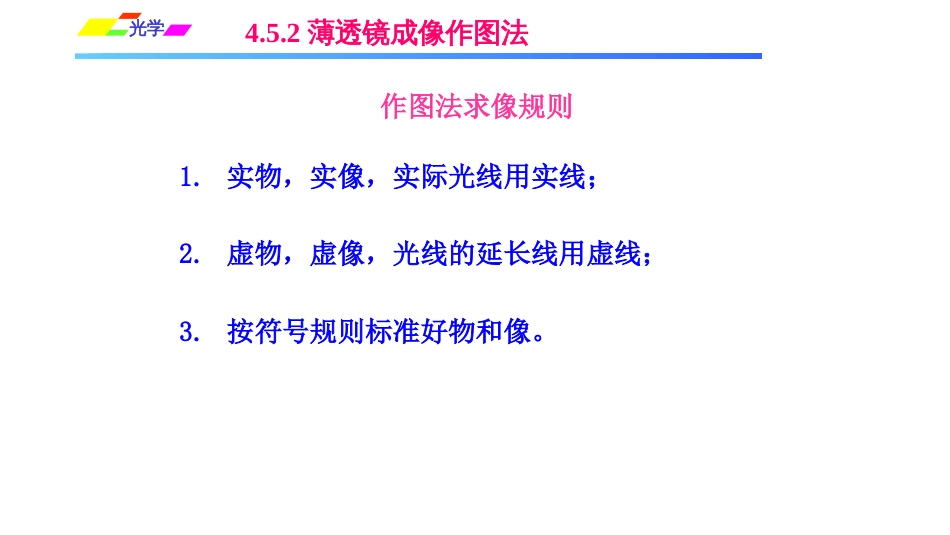 (1.2.15)--4.5.2薄透镜成像作图法_第1页