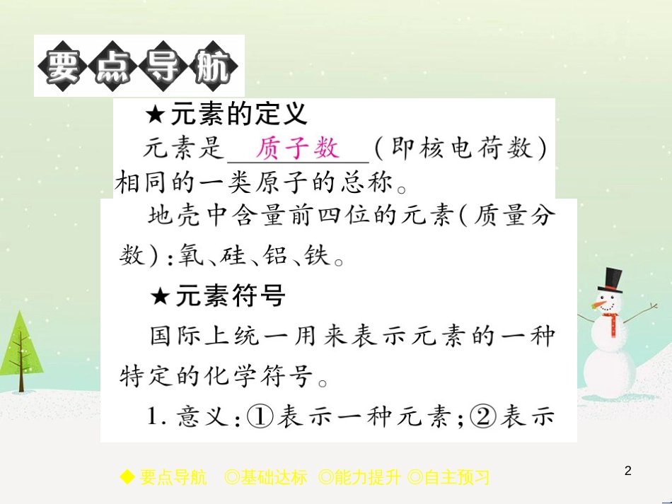 九年级化学上册 3.3 元素习题课件 （新版）新人教版 (624)_第2页