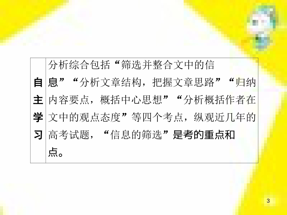 高考政治一轮总复习 第三部分 文化生活 第4单元 发展中国特色社会主义文化 第九课 建设社会主义文化强国限时规范特训课件 (1265)_第3页