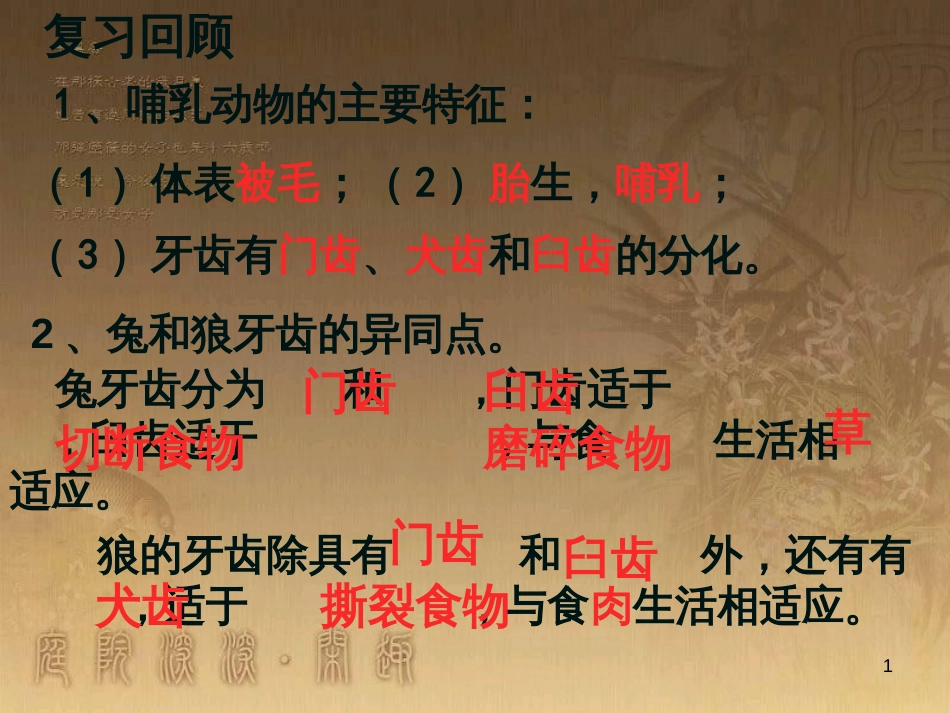 七年级生物上册 第二单元 第一章 第一二节综合课件 （新版）新人教版 (4)_第1页