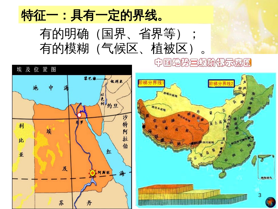 高中地理 第一章 区域地理环境与人类活动 第一节 区域的基本含义课件4 湘教版必修3_第3页