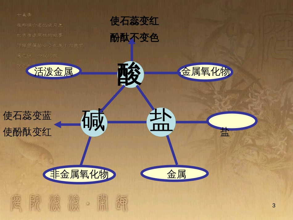 中考科学专题复习 酸、碱、盐、金属课件 浙教版_第3页