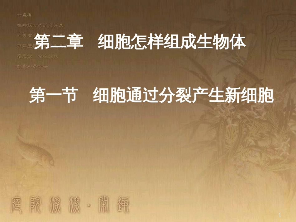 七年级生物上册 第二单元 第一章 第一二节综合课件 （新版）新人教版 (215)_第1页