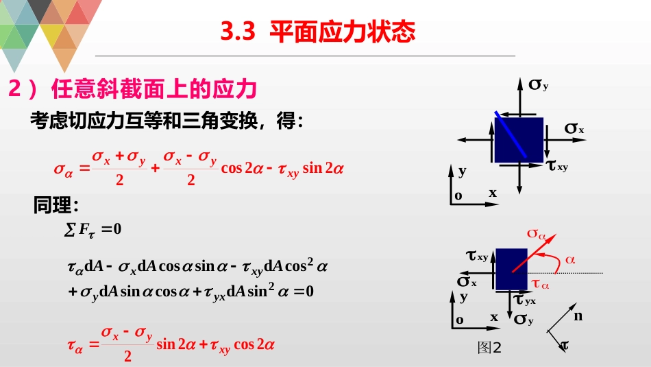 (5)--3.3平面应力状态_第3页