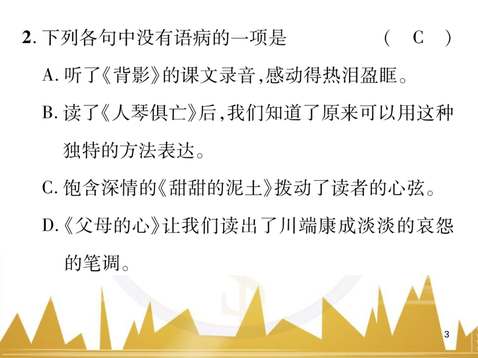 九年级英语上册 Module 11 Photos基础梳理课件 （新版）外研版 (1323)_第3页