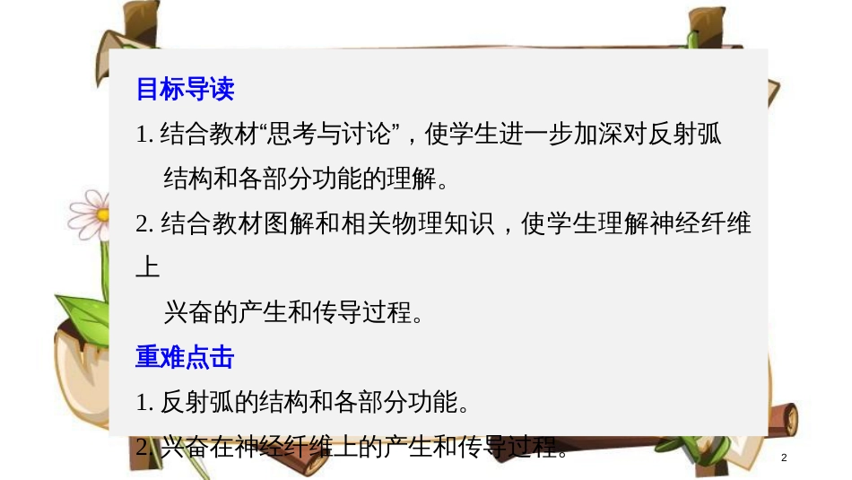 （全国通用版）高中生物 第2章 动物和人体生命活动的调节 第1节 通过神经系统的调节（Ⅰ）课件 新人教版必修3_第2页