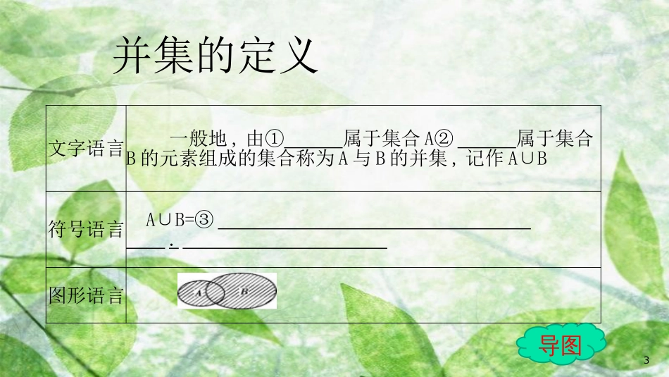 陕西省府谷县高中数学 第一章 集合与函数概念 1.1 集合 1.1.3 集合的基本运算课件 新人教A版必修1_第3页