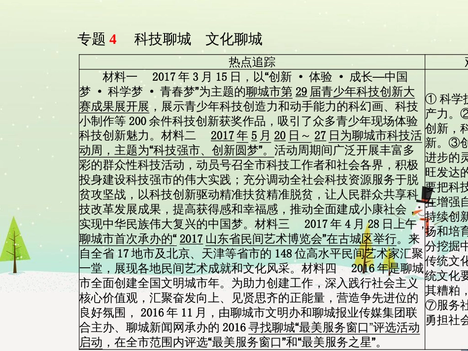 中考地理 第二部分 专题复习 高分保障 专题1 地理图表的判读与运用课件 (38)_第2页