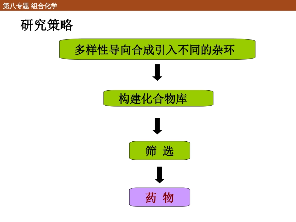 (22)--8.4 组合化学和多样性导向合成在药物研发中的应用_第3页