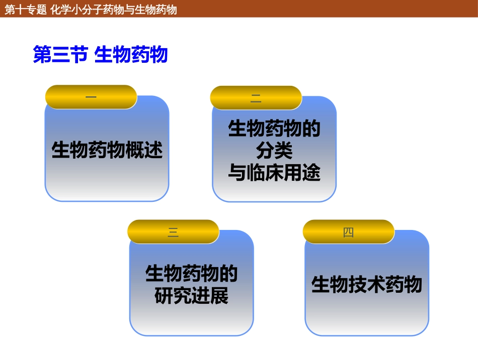 (26)--10.2 生物药物化学生物学导论_第1页