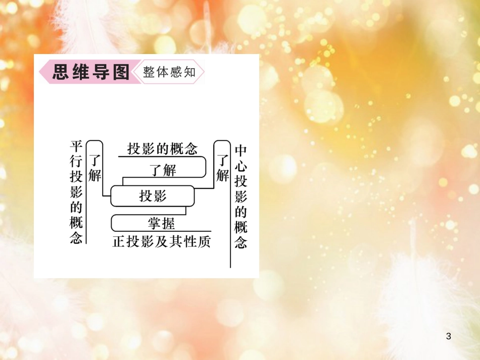 （遵义专版）九年级数学下册 第29章 投影与视图 29.1 投影习题课件 （新版）新人教版_第3页
