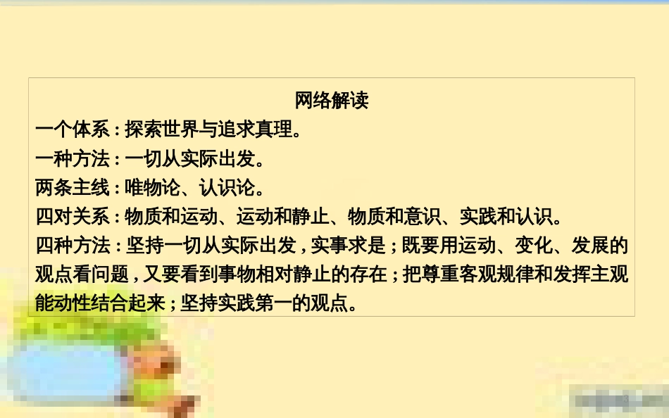高考政治一轮复习 第一单元 文化与生活单元优化总结课件 新人教版必修3 (659)_第3页