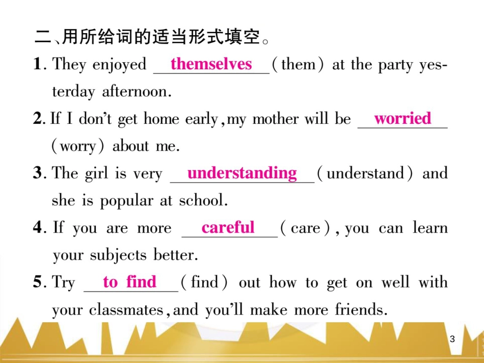九年级英语上册 Module 11 Photos基础梳理课件 （新版）外研版 (1023)_第3页