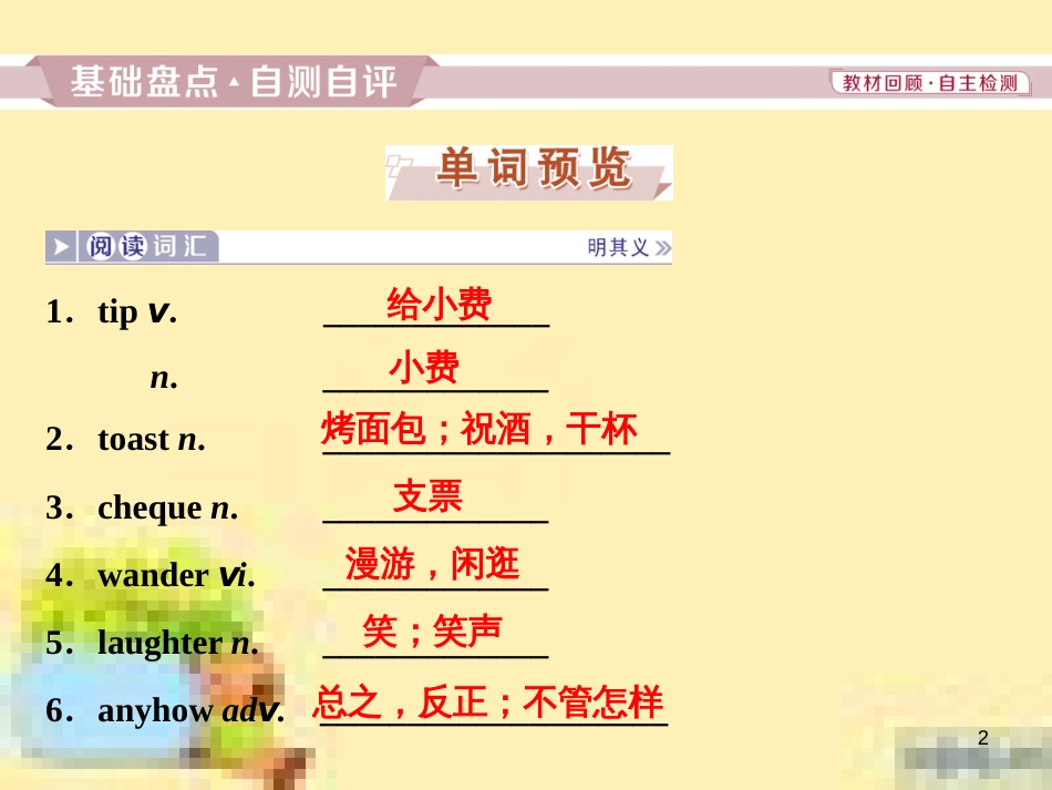 高考政治一轮复习 第一单元 文化与生活单元优化总结课件 新人教版必修3 (511)_第2页