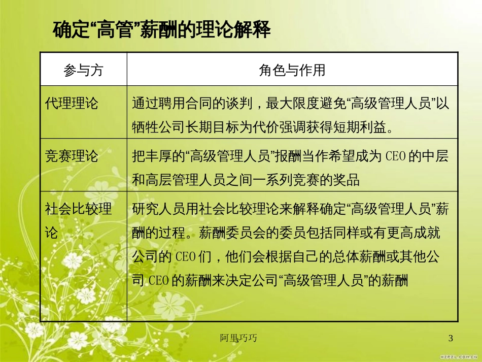 高级管理人员薪酬激励理论及操作实务(ppt 19页)_第3页