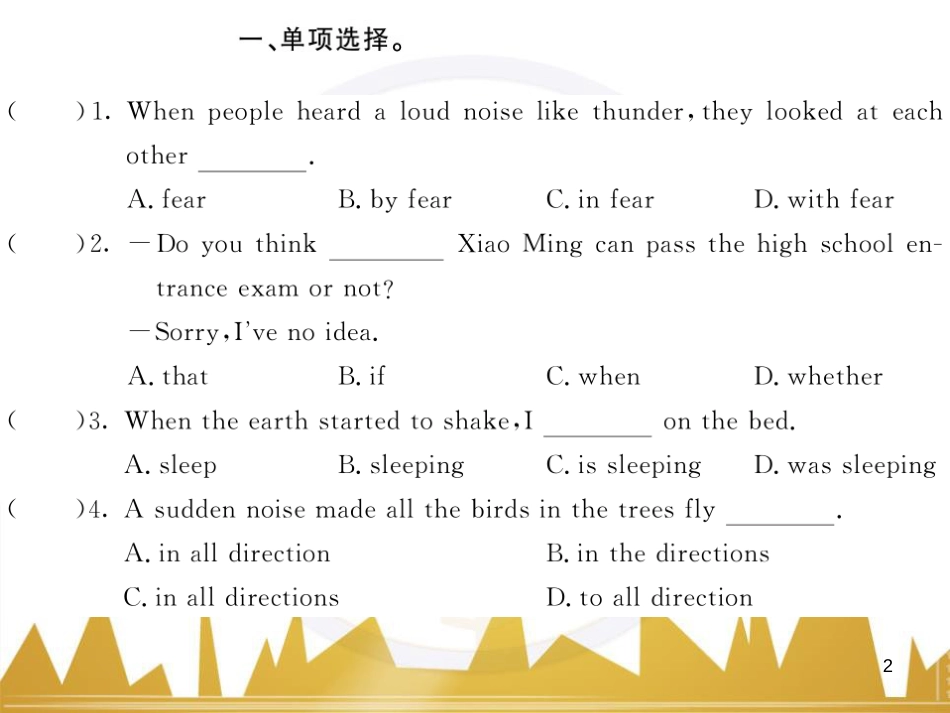 九年级英语上册 Module 11 Photos基础梳理课件 （新版）外研版 (990)_第2页