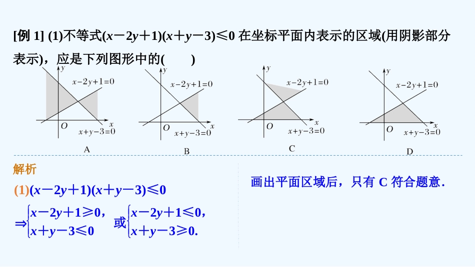 （浙江专版）高考数学大一轮复习 第七章 不等式 第2节 二元一次不等式(组)与简单的线性规划问题课件 理_第3页