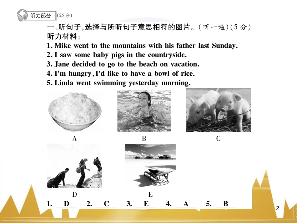 九年级英语上册 Module 11 Photos基础梳理课件 （新版）外研版 (747)_第2页