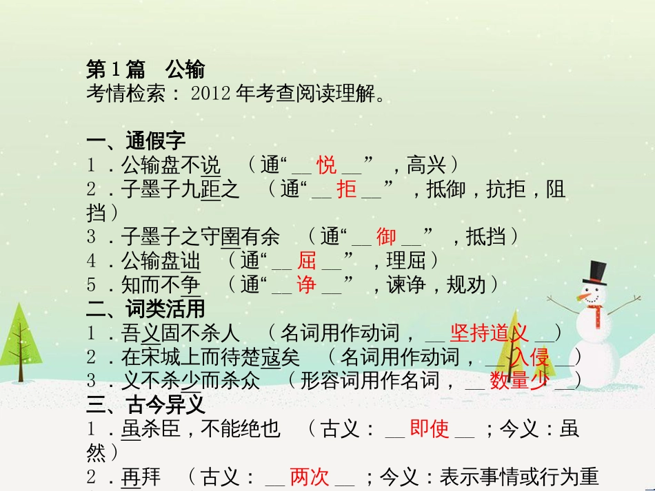 中考地理 第二部分 专题复习 高分保障 专题1 读图、析图、绘图、用图课件 (8)_第3页