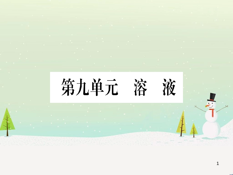 中考化学 第1单元 走进化学世界（提分精炼）课件 (36)_第1页