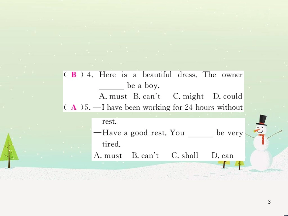 九年级英语全册 Unit 1 How can we become good learners（第2课时）Section A（3a-4c）作业课件 （新版）人教新目标版 (17)_第3页