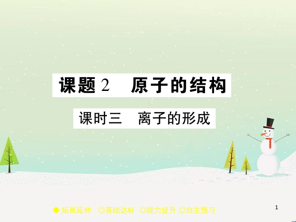 九年级化学上册 3.3 元素习题课件 （新版）新人教版 (625)_第1页