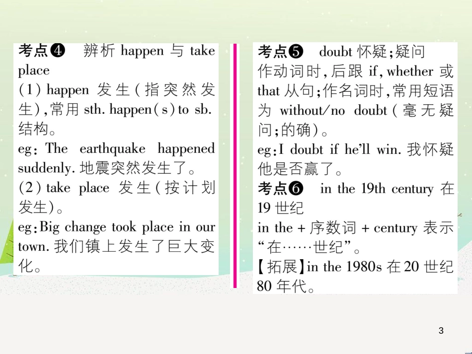 九年级英语全册 期中达标测试卷课件 （新版）人教新目标版 (53)_第3页