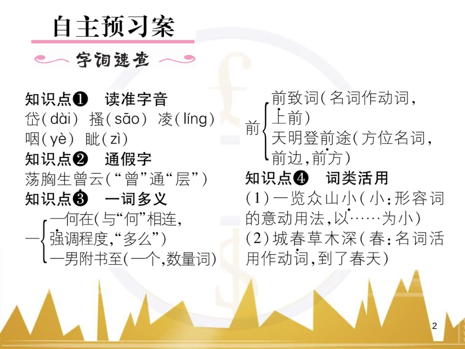 九年级英语上册 Module 11 Photos基础梳理课件 （新版）外研版 (1259)_第2页