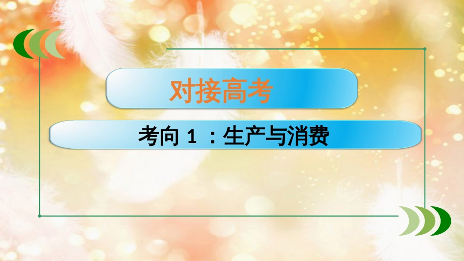 （通用版）高考政治大一轮复习 经济生活4 生产与经济制度课件_第2页