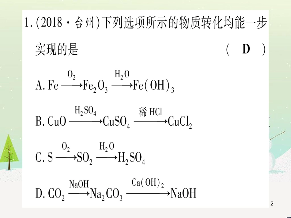 中考化学总复习 第1部分 教材系统复习 九上 第1单元 走进化学世界 第1课时 物质的变化和性质（精讲）课件 (67)_第2页