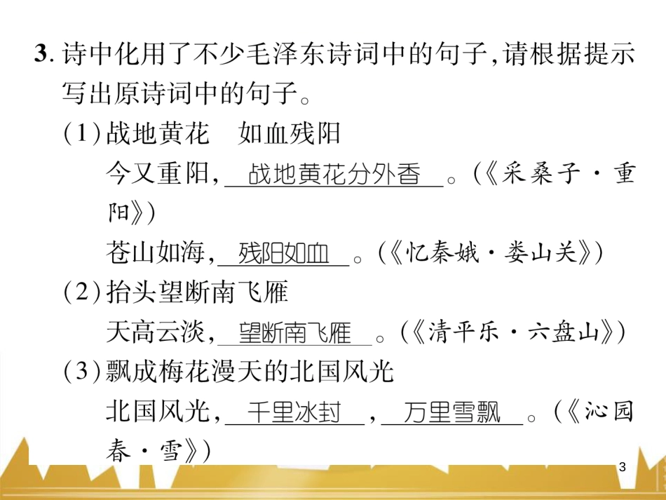 九年级英语上册 Module 11 Photos基础梳理课件 （新版）外研版 (1308)_第3页
