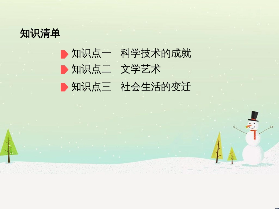 中考历史总复习 主题八 近代经济、社会生活与教育文化事业的发展课件 (8)_第2页