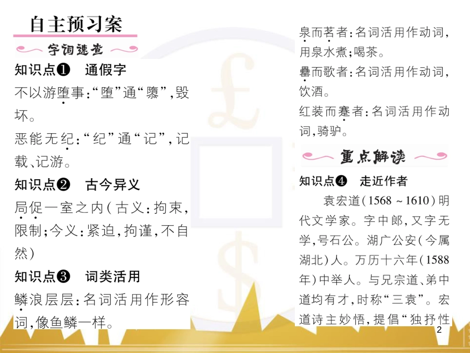 九年级英语上册 Module 11 Photos基础梳理课件 （新版）外研版 (1110)_第2页