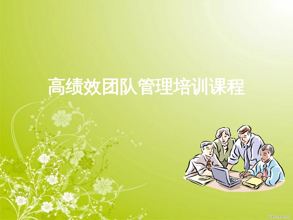 高绩效团队管理规划培训(ppt 172页)_第2页