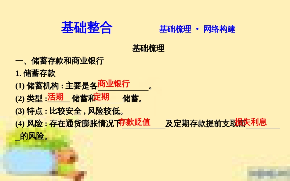 高考政治一轮复习 第一单元 文化与生活单元优化总结课件 新人教版必修3 (652)_第2页