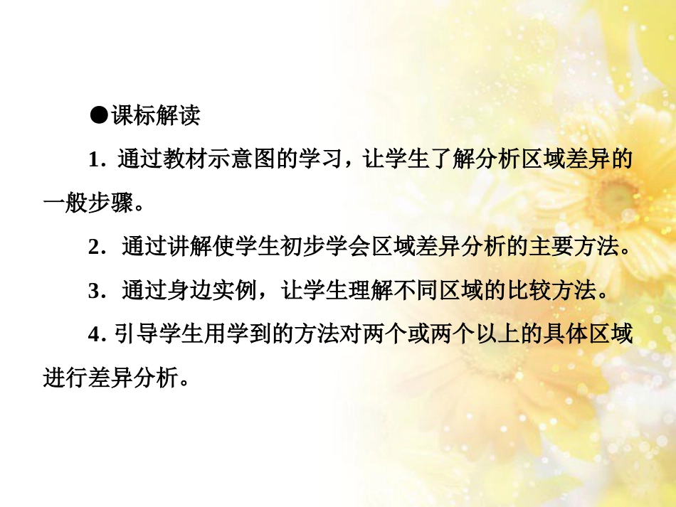 高中地理 第一单元 区域地理环境与人类活动 单元活动学会分析区域差异课件 鲁教版必修3_第2页