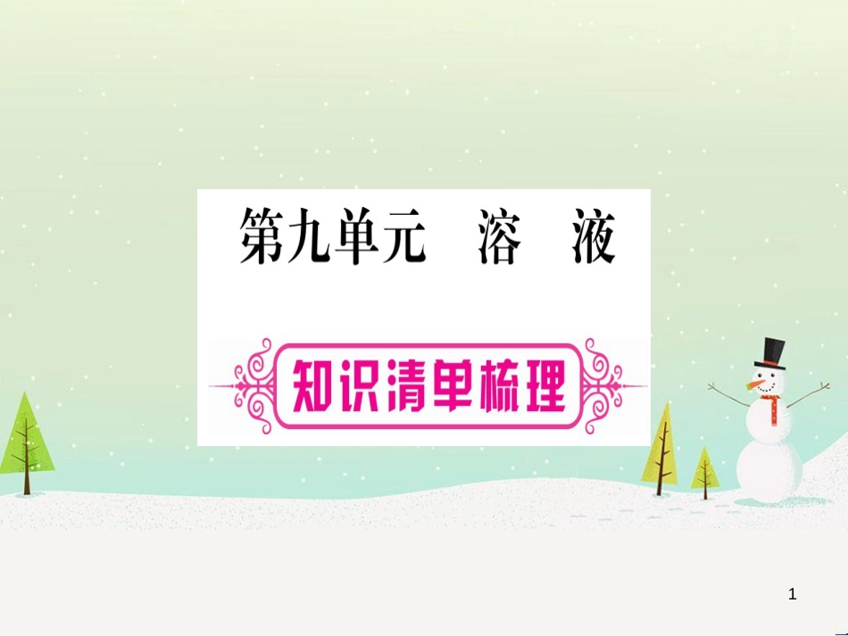 中考化学总复习 第1部分 教材系统复习 九上 第1单元 走进化学世界习题课件1 (82)_第1页