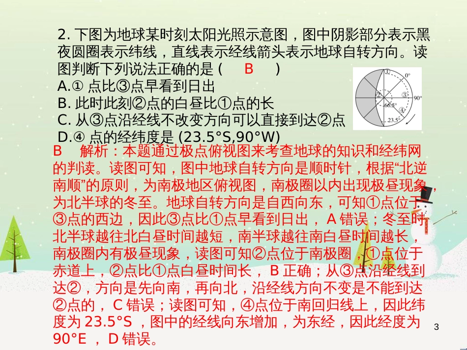 中考地理 第二部分 专题复习 高分保障 专题1 读图、析图、绘图、用图课件 (49)_第3页