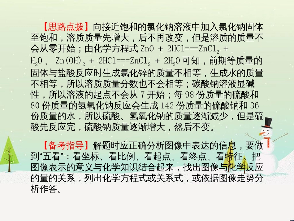 中考化学总复习 第二部分 专题复习 高分保障 专题1 化学图表类试题课件 鲁教版 (1)_第3页