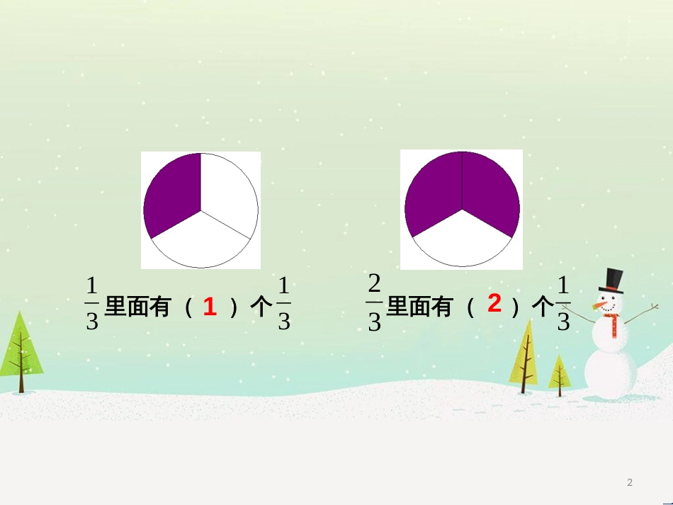 三年级数学上册 第八单元 分数的初步认识（第1课时）分数的初步认识课件1 西师大版 (545)_第2页