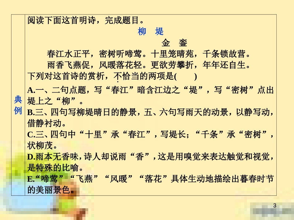 高考政治一轮复习 第一单元 文化与生活单元优化总结课件 新人教版必修3 (592)_第3页