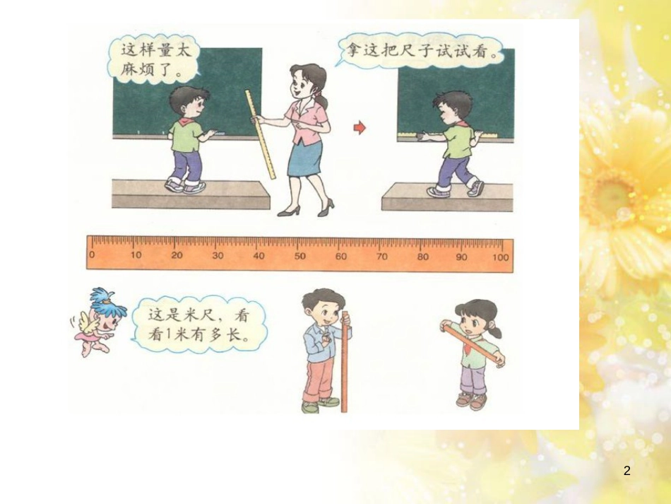 二年级数学上册 5.3 认识米课件4 苏教版_第2页