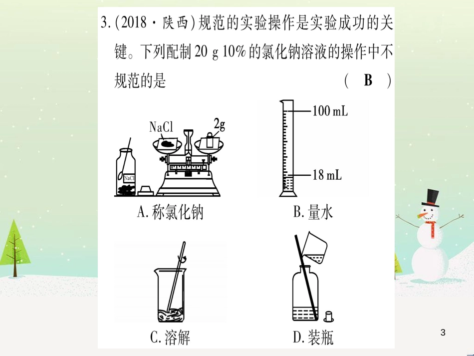 中考化学总复习 第1部分 教材系统复习 九上 第1单元 走进化学世界习题课件1 (83)_第3页