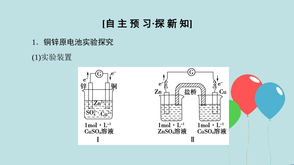 高中化学 第1章 化学反应与能量转化 第3节 化学能转化为电能——电池 第1课时 原电池的工作原理课件 鲁科版选修4_第3页