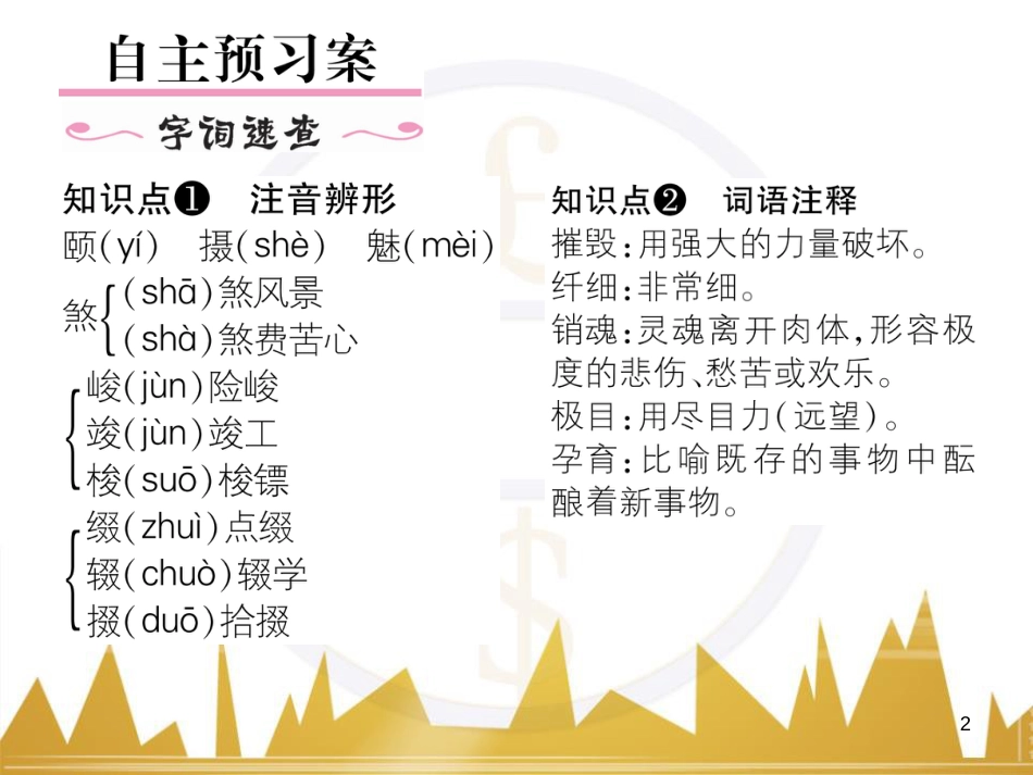 九年级英语上册 Module 11 Photos基础梳理课件 （新版）外研版 (1170)_第2页