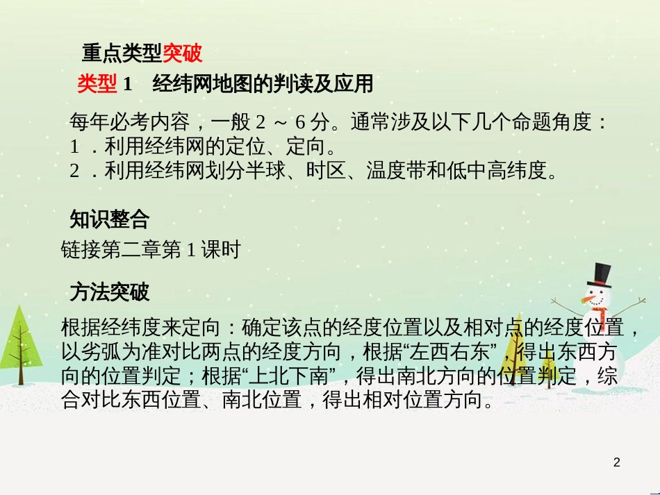 中考地理 第二部分 专题复习 高分保障 专题1 读图、析图、绘图、用图课件 (1)_第2页