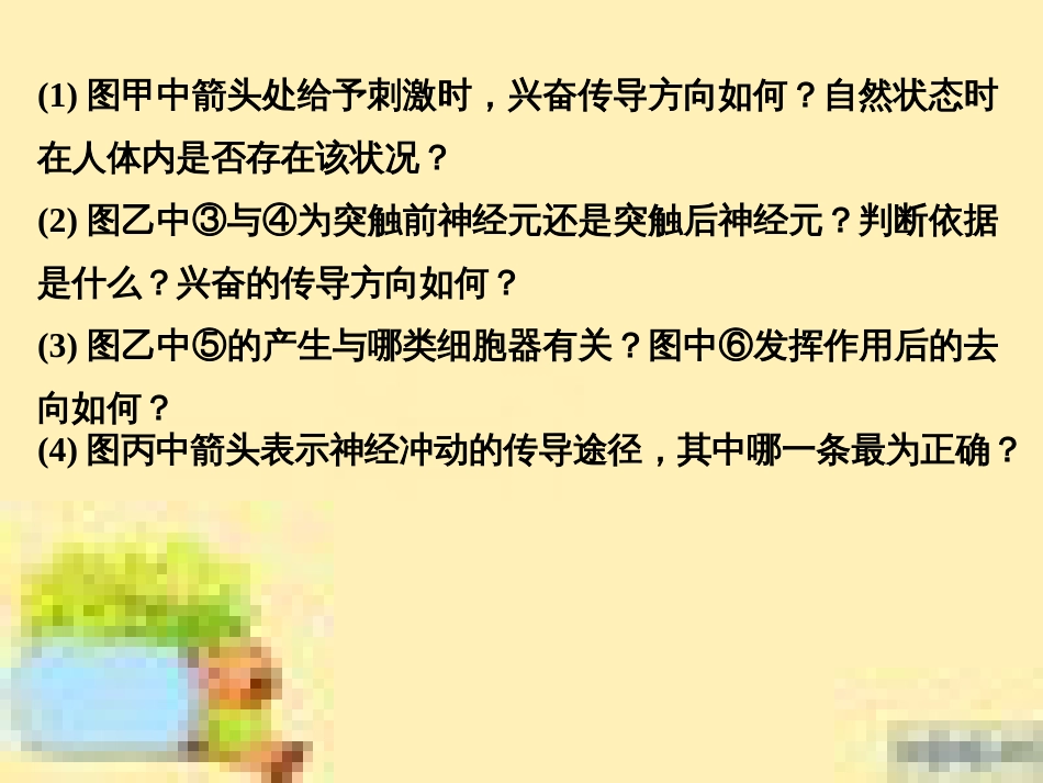 高中生物 第一单元 生物个体的稳态与调节 第一章 植物生命活动的调节章末整合课件 中图版必修3 (26)_第2页