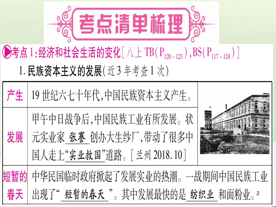 中考化学 第1单元 走进化学世界 第1课时 物质的变化和性质（提分精练）课件 (135)_第2页